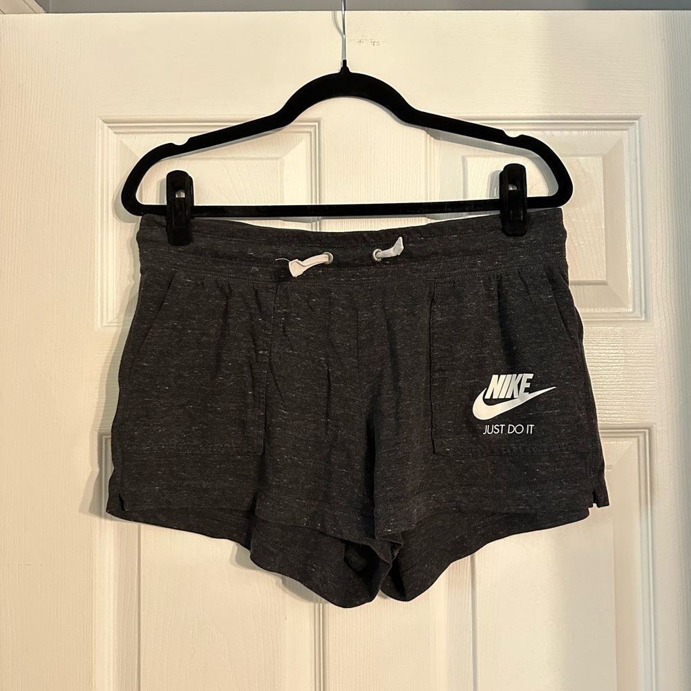 Nike Women's Charcoal Athletic Shorts